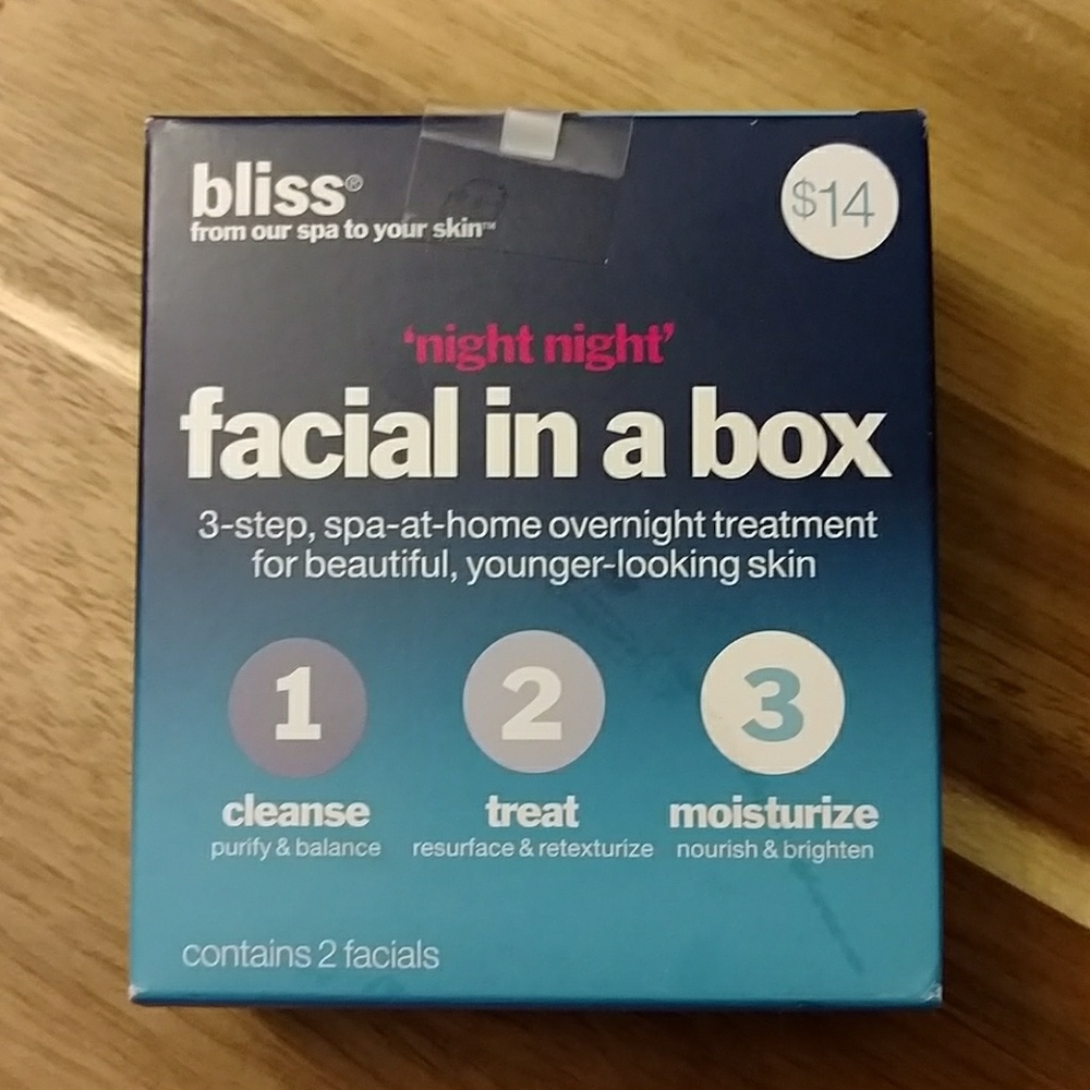 Bliss Facial in a Box 'Night Night'
